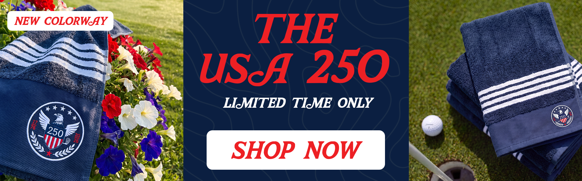 Shop The USA 250 Tour Towel - Limited Edition